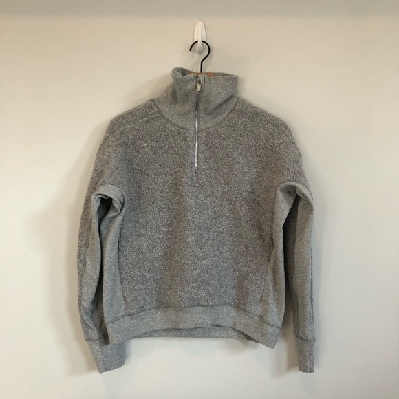lululemon athletica Tops - Lululemon Stand Out Sherpa 1/2 Zip